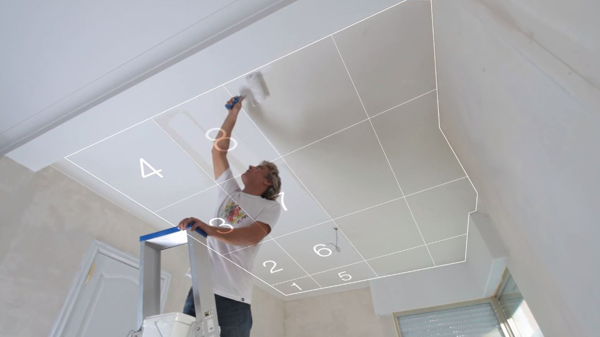 Kan niet hoofdkussen Accumulatie Hoe je plafond schilderen ? | Levis